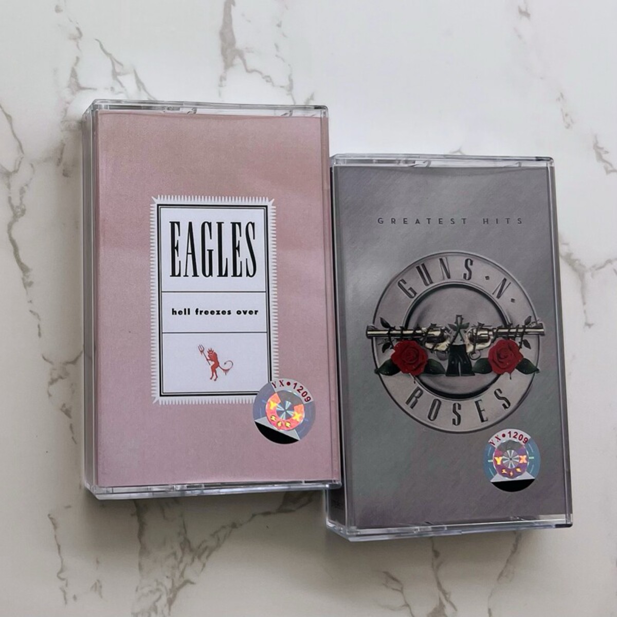 Vintage Collectible Guns - Cassette di Musica Classica Rock Eagles