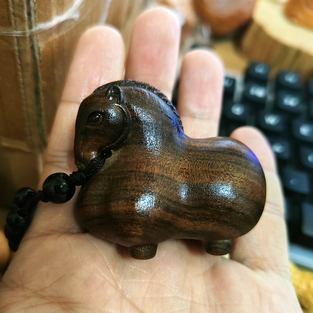 Vintage Collectible Classics - Scultura in Legno di Cavallo in