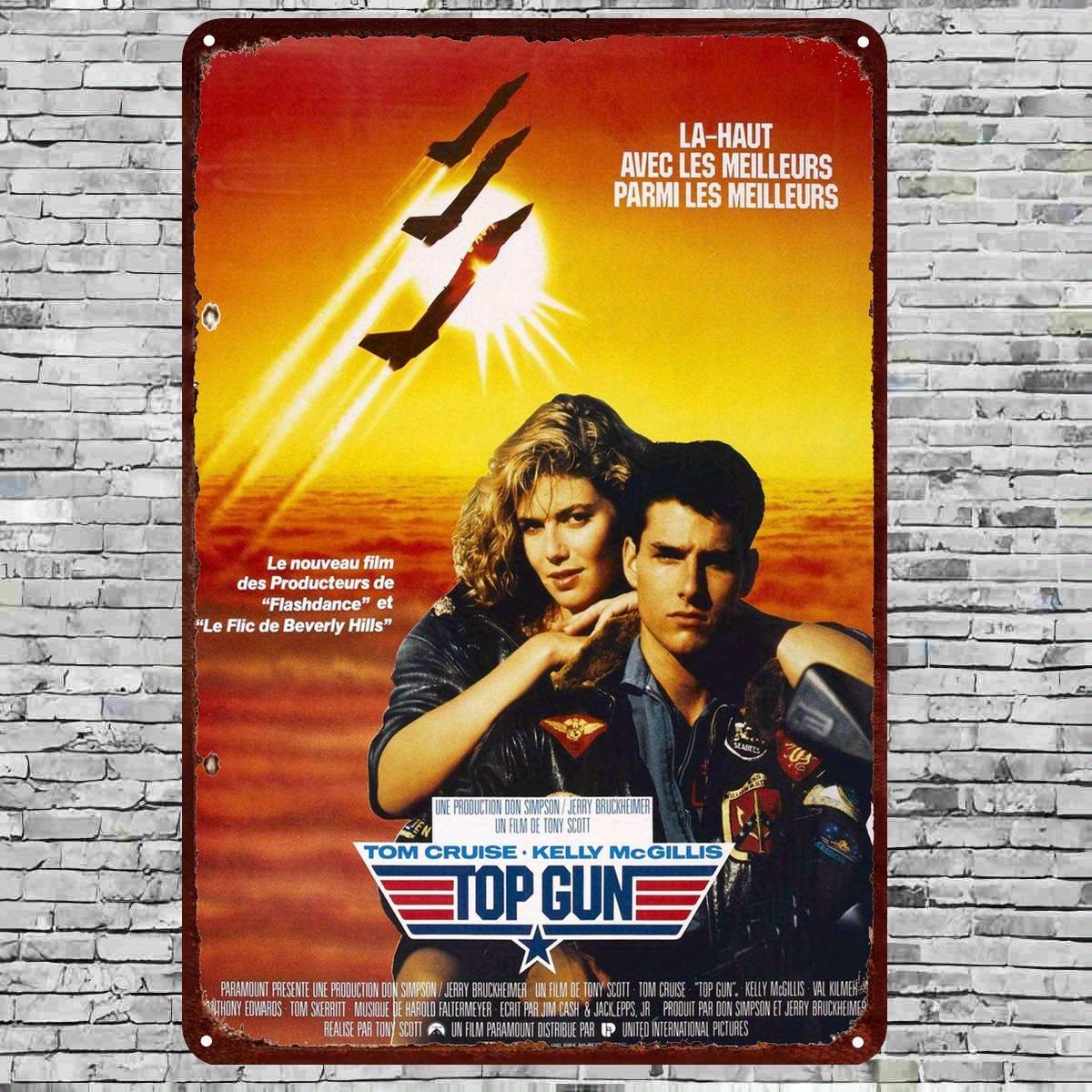 Poster in Latta del Film Top G - Vintage Collectible Guns recensione e prezzo