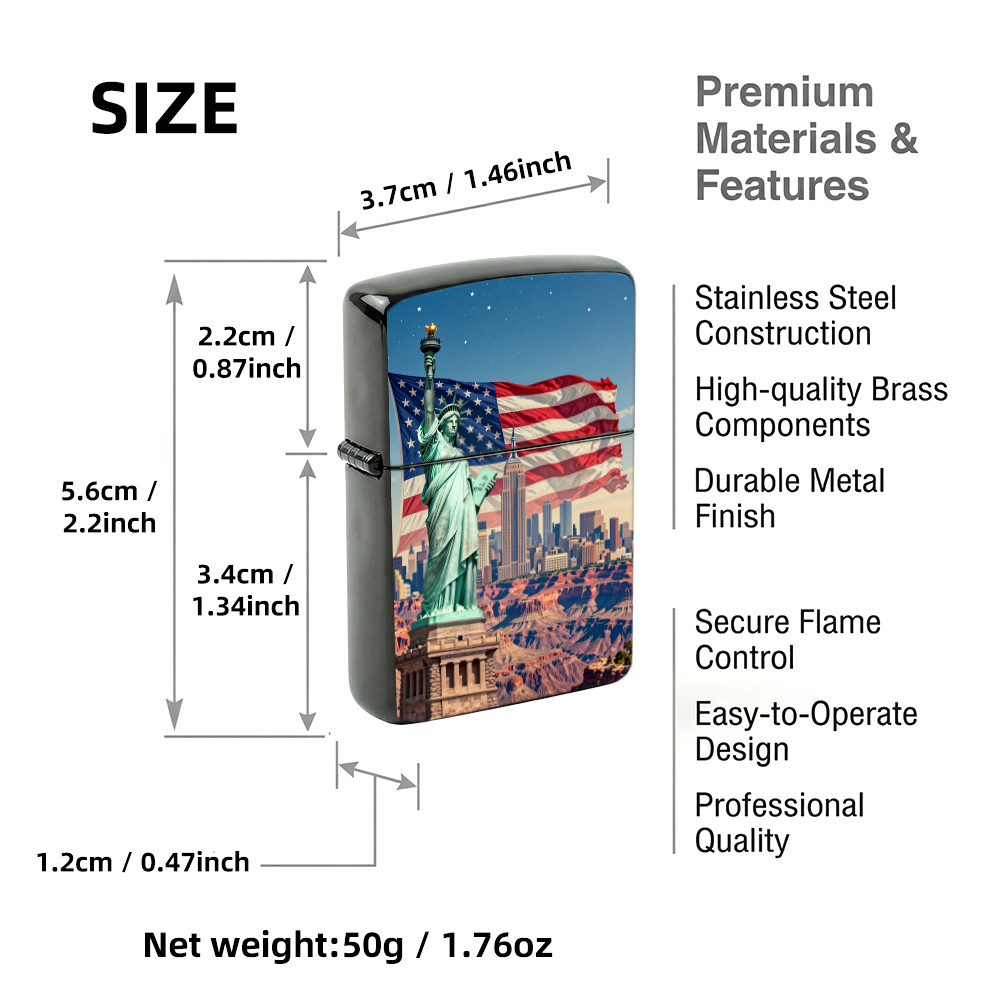 Accendino Flip Top con Motivo  - Vintage Collectible Lighters recensione e prezzo