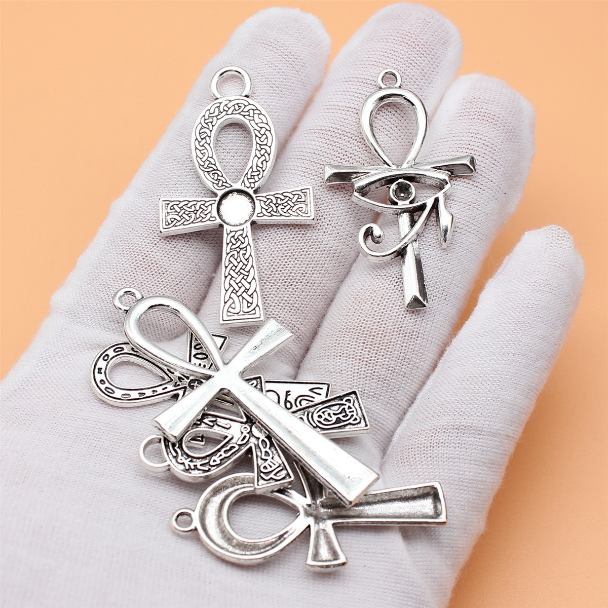 6 pezzi di colore argento anti - Vintage Collectible Jewelry recensione e prezzo