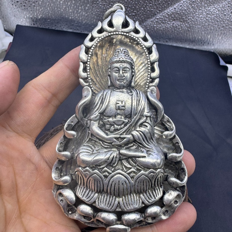 Collana con Pendente Buddha Gu - Vintage Collectible Jewelry recensione e prezzo
