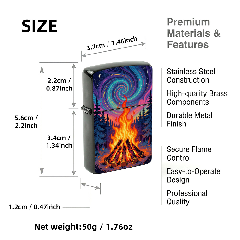 Accendino Flip Top con Motivo  - Vintage Collectible Lighters recensione e prezzo