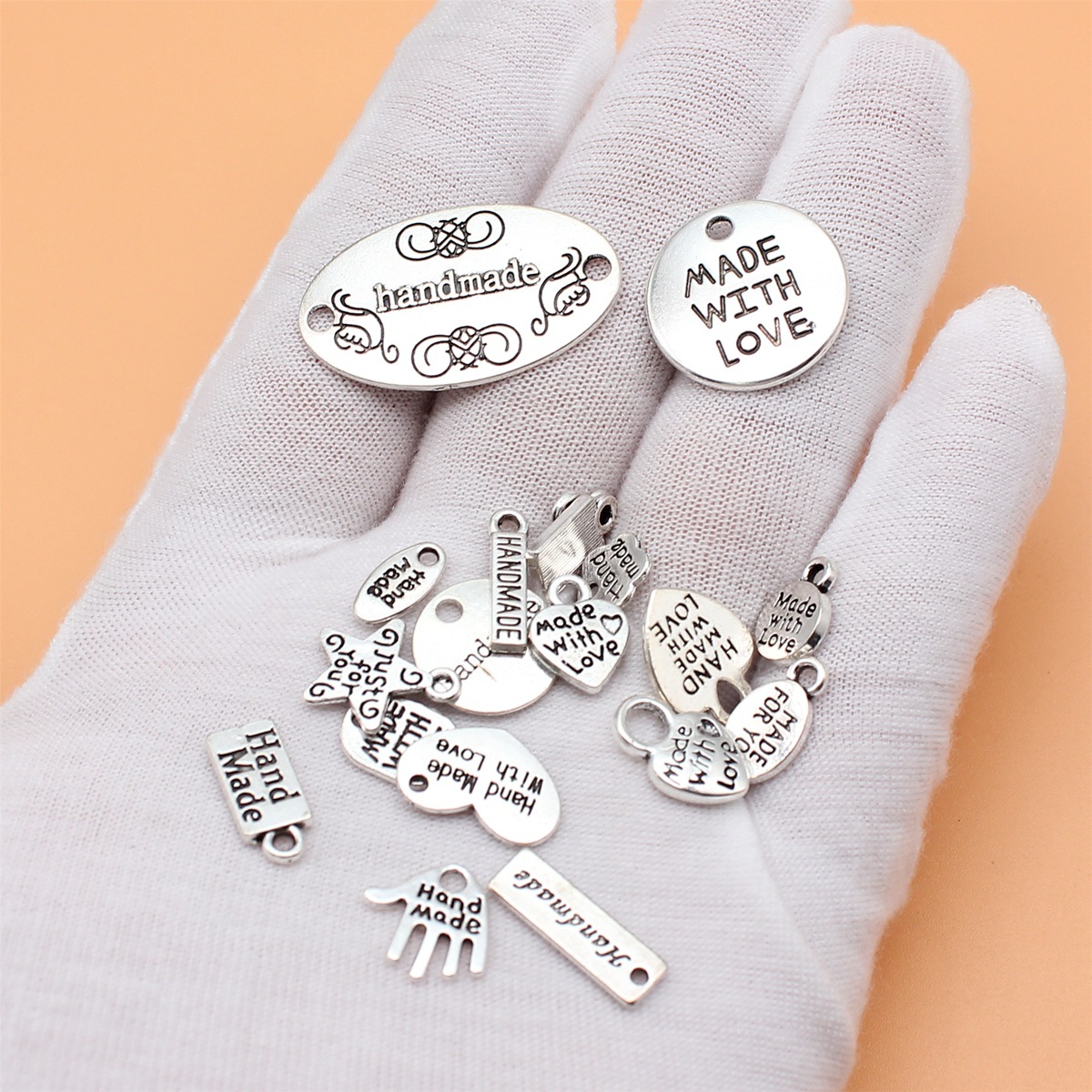 19 pezzi di colore argento ant - Vintage Collectible Jewelry recensione e prezzo