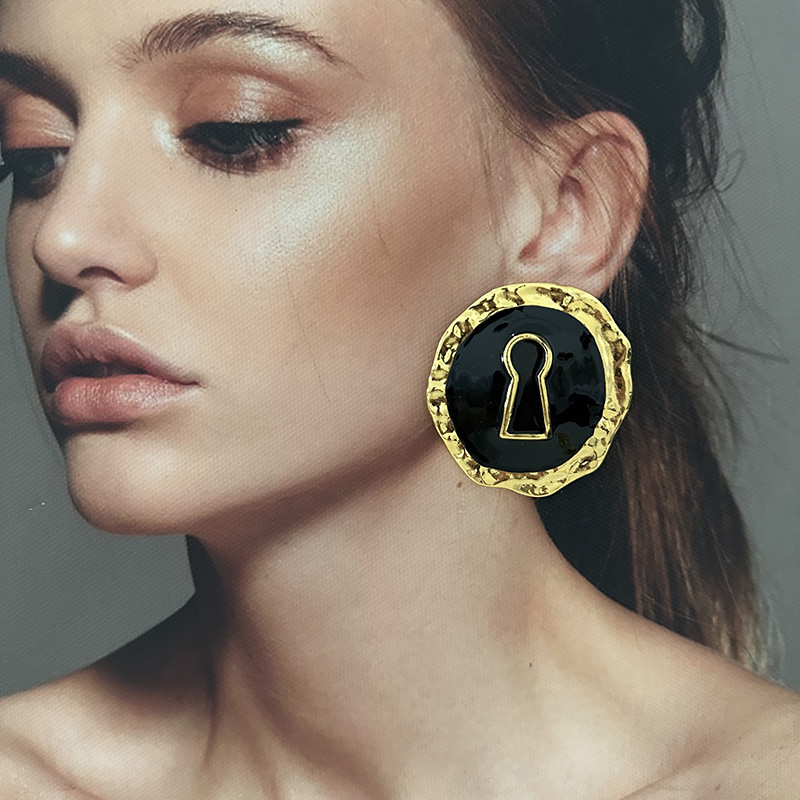 Orecchini rotondi esagerati in - Vintage Collectible Jewelry recensione e prezzo